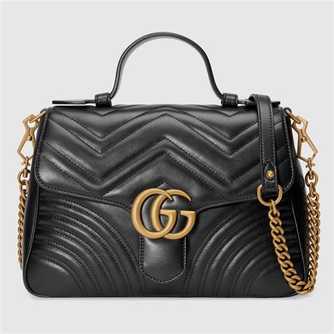 borsa gucci nera brillantini|gucci borse.